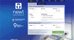 Desktop Screenshot of newbornweight.org